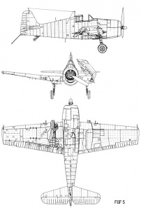 GRUMMAN-F6F-5-HELLCAT-specs